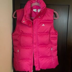 Adidas puffer vest , small